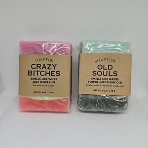 Crazy Bitches & Old Souls Soap Bars